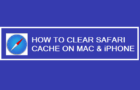 Clear Safari Cache on Mac & iPhone