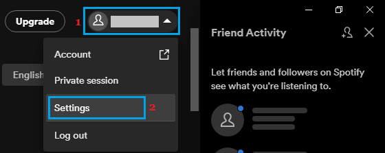 Open Spotify Settings On Computer