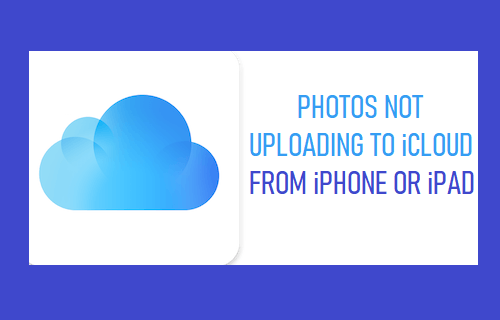 Photos Not Uploading to iCloud from iPhone or iPad