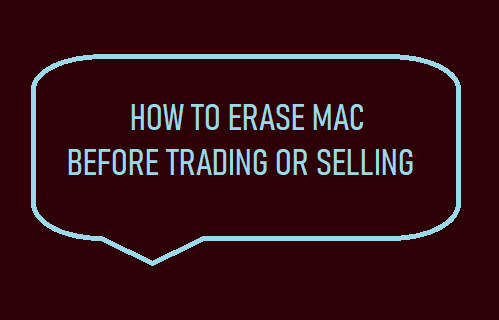 Borrar Mac antes de vender