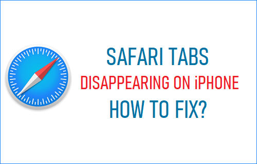 Safari Tabs Disappearing on iPhone