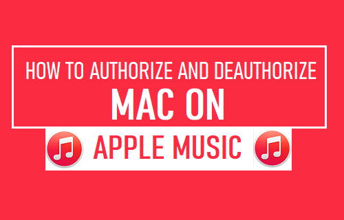 Authorize and Deauthorize Mac on Apple Music