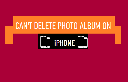 Fotoalbum Auf Dem Iphone Kann Nicht Gelöscht Werden