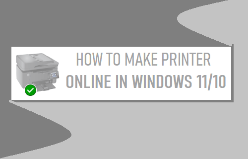 Hacer impresora en línea en Windows