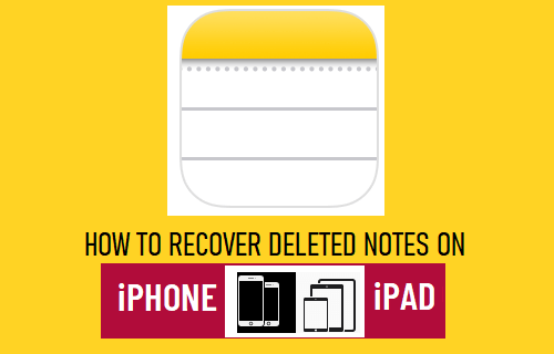 Recover Deleted Notes on iPhone