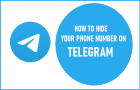 Hide Phone Number on Telegram