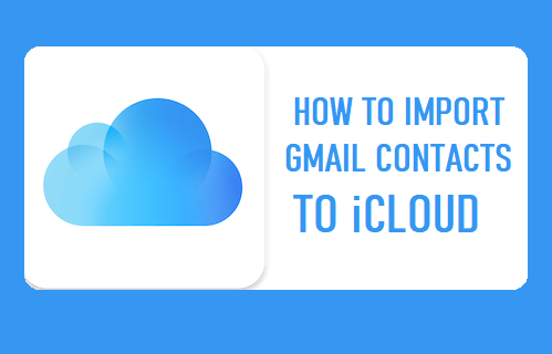 Import Gmail Contacts to iCloud