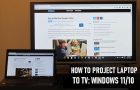 Project Laptop to TV