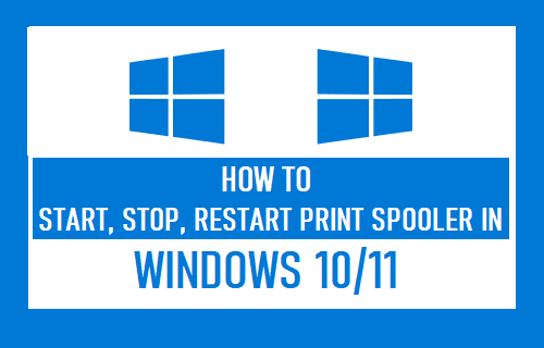 Iniciar, Detener, Reiniciar Print Spooler Windows