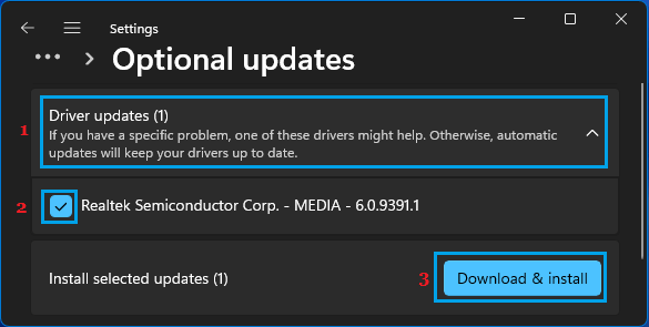 Download & Install Driver Updates On Windows 11 Computer