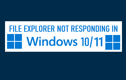 File Explorer Not Responding in Windows 10/11