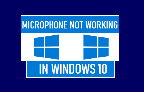 Fix  Microphone Not Working in Windows 10 - 51