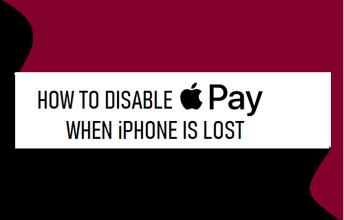 Disable Apple Pay When iPhone is Lost
