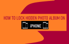 Lock Hidden Photo Album on iPhone