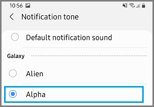 Select Notification Tone for Contact on WhatsApp