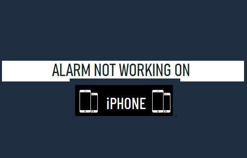 Alarm Not Working on iPhone