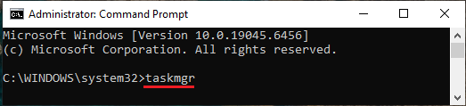 Run Task Manager As Admin Using Command Prompt