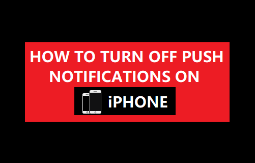 How to Turn Off Push Notifications on iPhone - Techbout