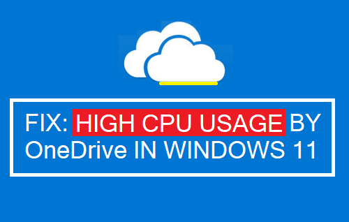 High CPU Usage By OneDrive In Windows 11