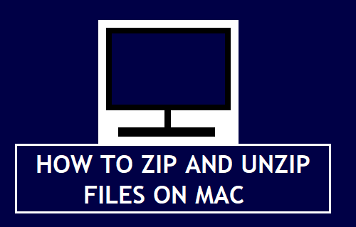 How to Zip and Unzip Files on Mac