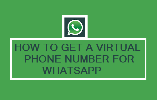 Get Virtual Phone Number for WhatsApp