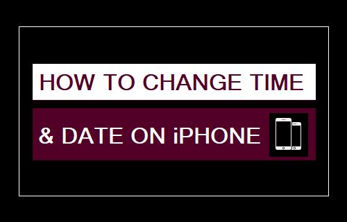 Change Time and Date on iPhone