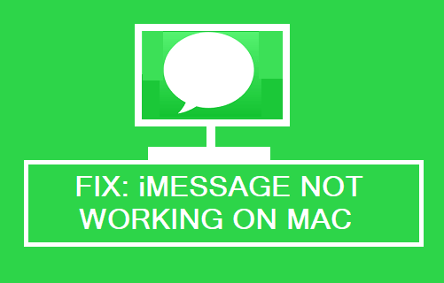 iMessage Not Working on Mac