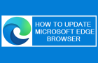 Update Microsoft Edge Browser