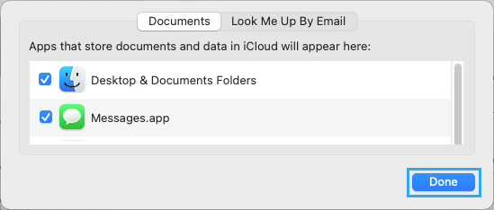 Backup Desktop & Documents Folder to iCloud Drive