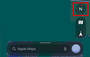 Compass Added to Apple Maps on iPhone