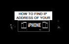 Find IP Address of iPhone