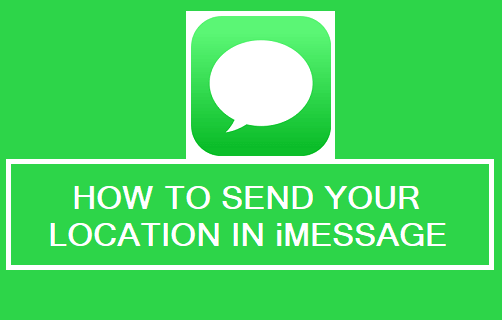 Send Your Location In iMessage