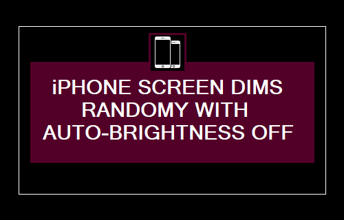 iPhone Screen Dims Randomly With Auto-Brightness OFF