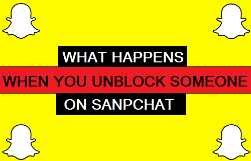 What Happens When You Unblock Someone on Snapchat