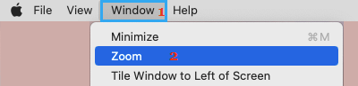 Window Tab on Mac