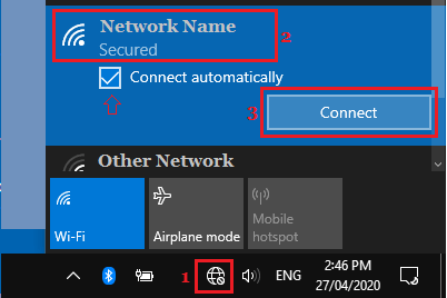 Automatically Connect to WiFi Network 