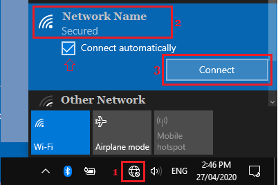 Connect to WiFi Network