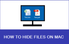 mac keeps self assigning ip address Hide Files and Folders on Mac