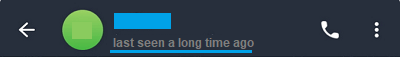 Last Seen Status on Telegram