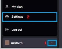 Open ChatGPT Settings