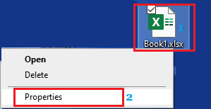 Open File Properties