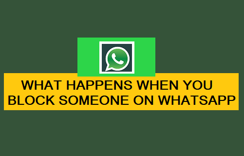 What Happens When You Block Someone on WhatsApp