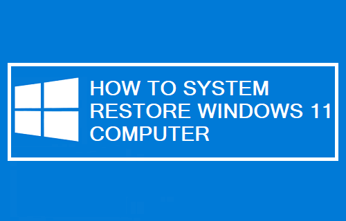 System Restore Windows 11 Computer