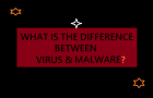 Difference Between Malware and Virus?