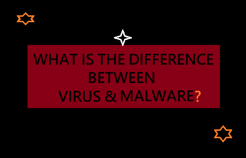 Difference Between Malware and Virus?