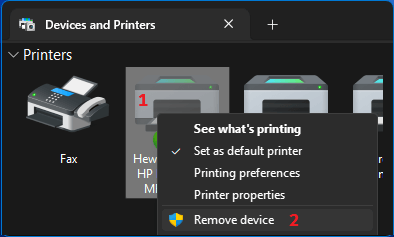 Remove Printer From Windows Computer