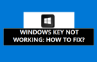 Windows Key Not Working