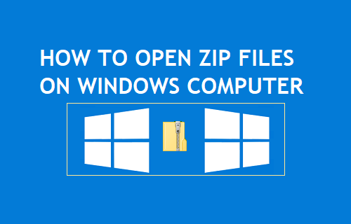 How to Open ZIP Files on Windows 11/10 Computer - Techbout
